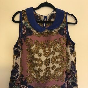 Sleeveless blouse